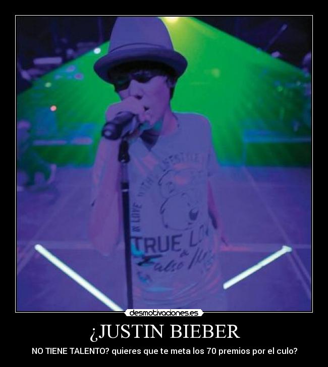 ¿JUSTIN BIEBER -