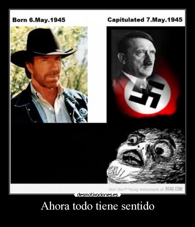 Ahora todo tiene sentido -