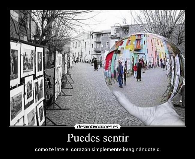 Puedes sentir -