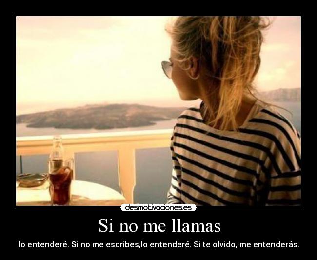 Si no me llamas - 