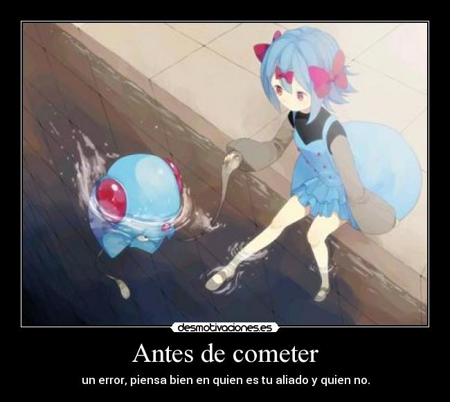 Antes de cometer -