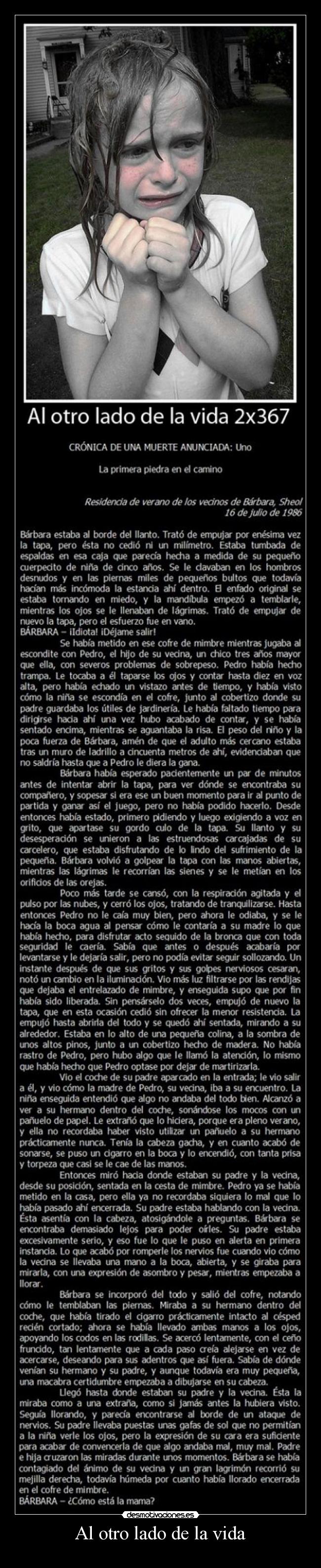 carteles vida otro lado vida desmotivaciones