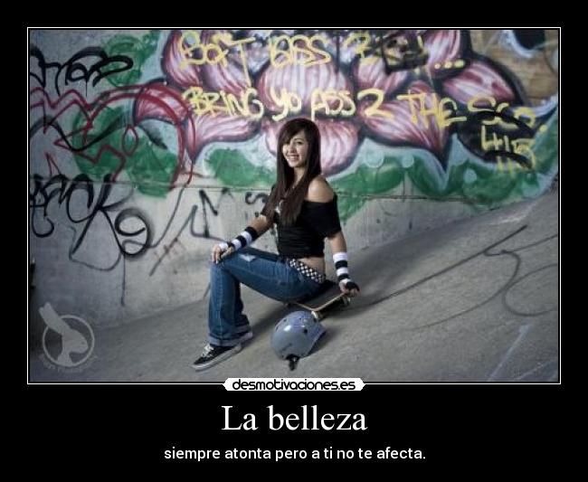 La belleza -