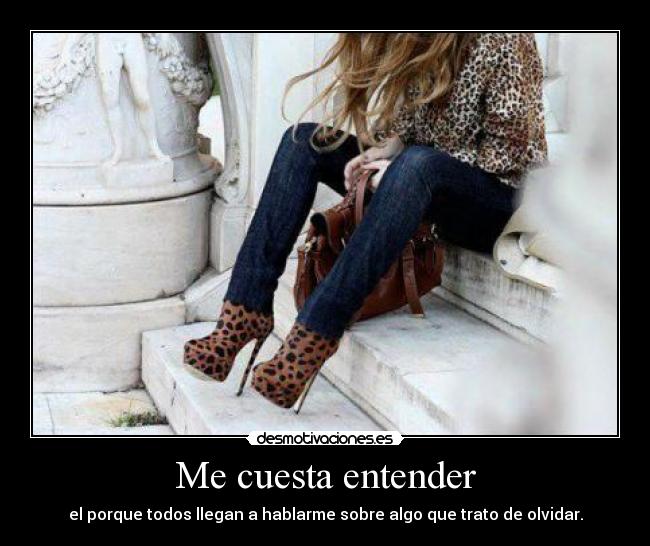 Me cuesta entender - 