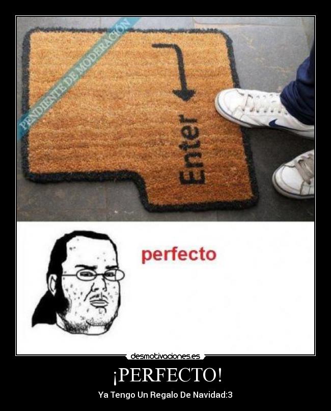 ¡PERFECTO! -