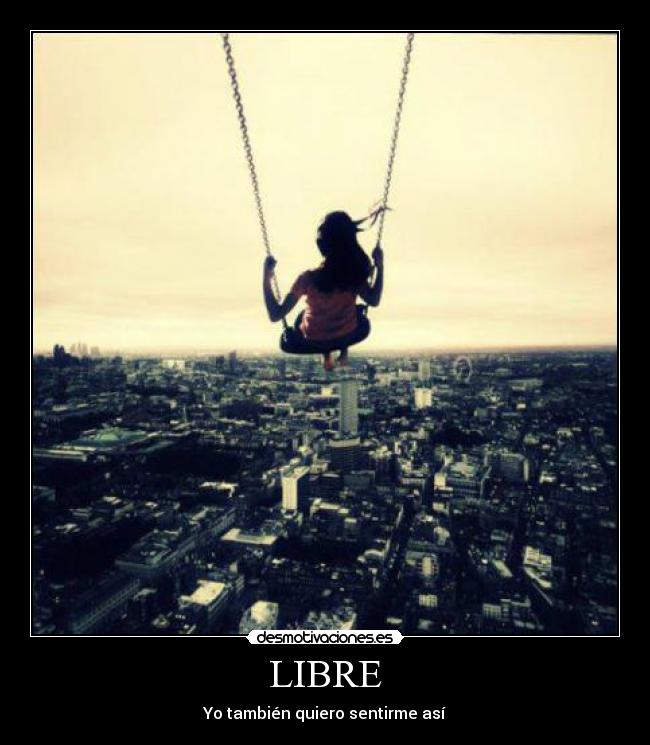 LIBRE - Yo también quiero sentirme así