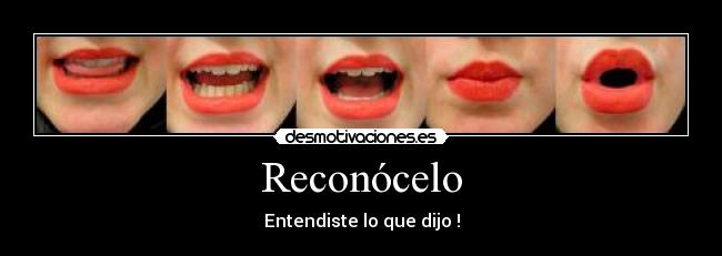 Reconócelo - 