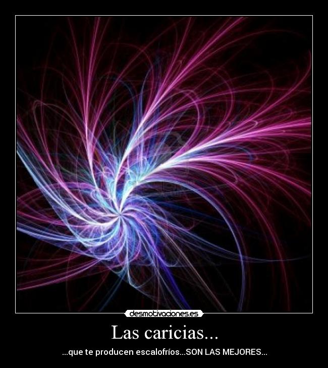 Las caricias... - 