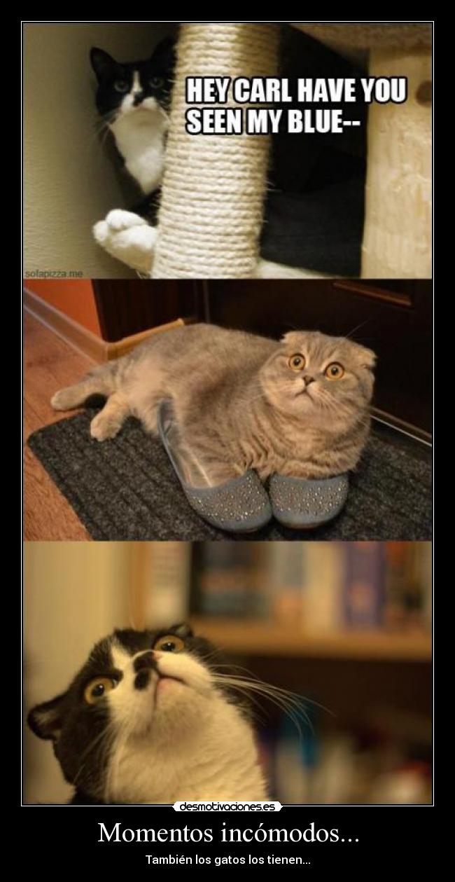 Momentos incómodos... -