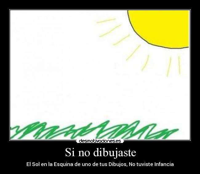 Si no dibujaste -