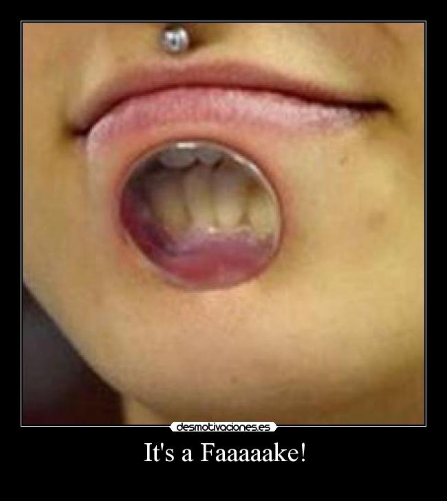 Its a Faaaaake! -