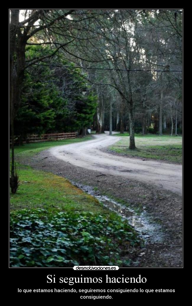 Si seguimos haciendo - 