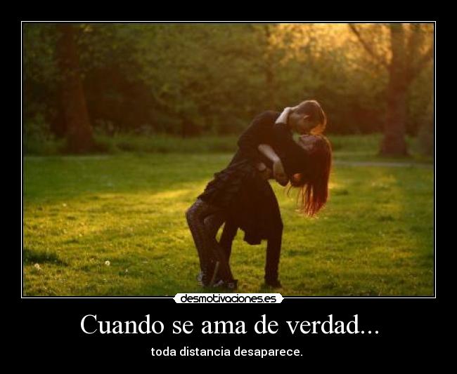Cuando se ama de verdad... - 