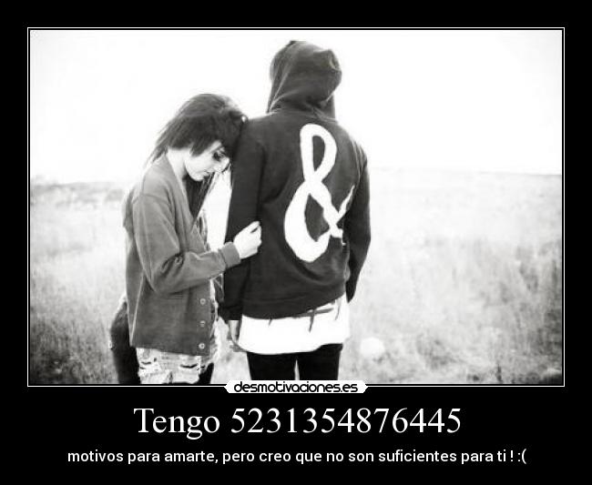 Tengo 5231354876445 - 
