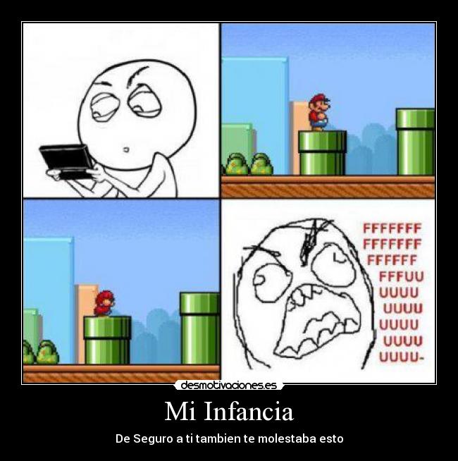 Mi Infancia - De Seguro a ti tambien te molestaba esto