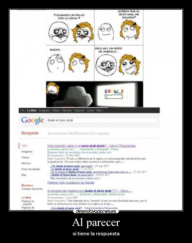 Al parecer - si tiene la respuesta