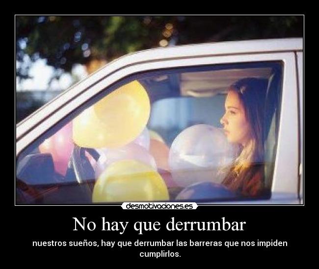 No hay que derrumbar -