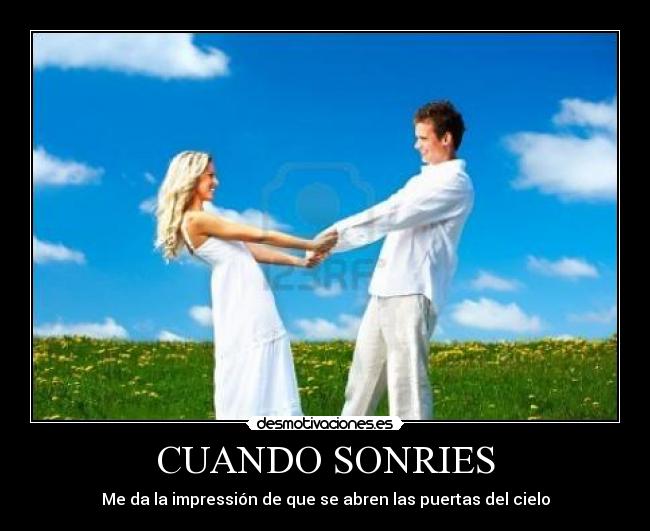 carteles cuando sonries desmotivaciones