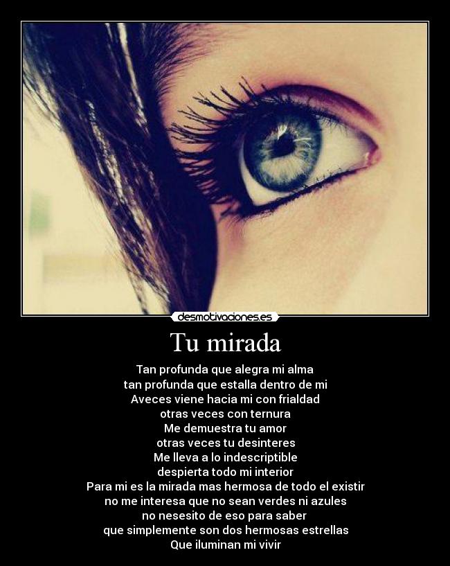Tu mirada - 
