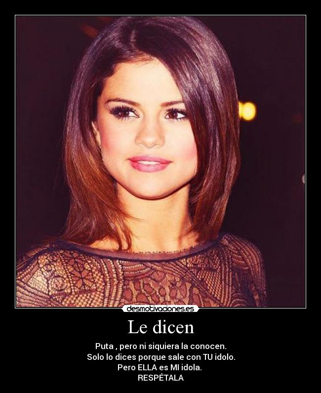 Le dicen -