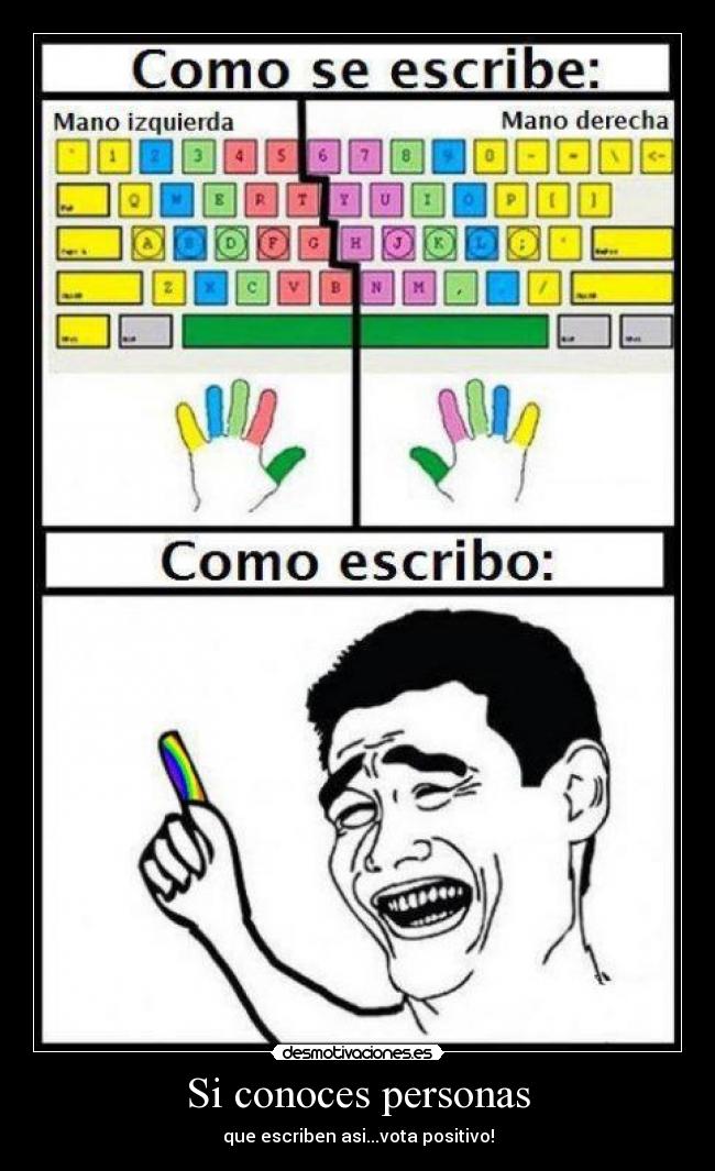 Si conoces personas - 