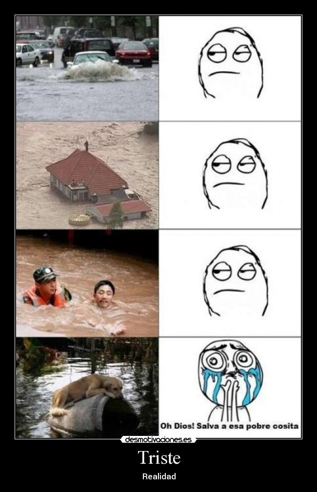 Triste - Realidad