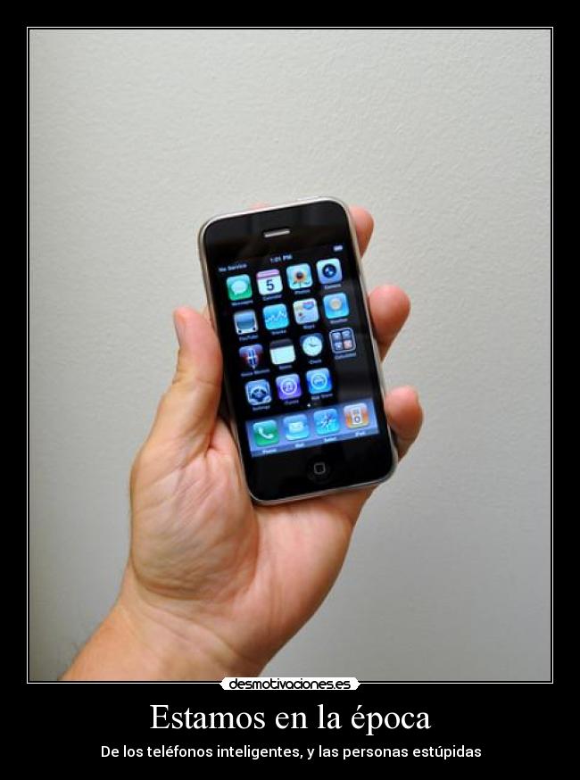 Estamos en la época -