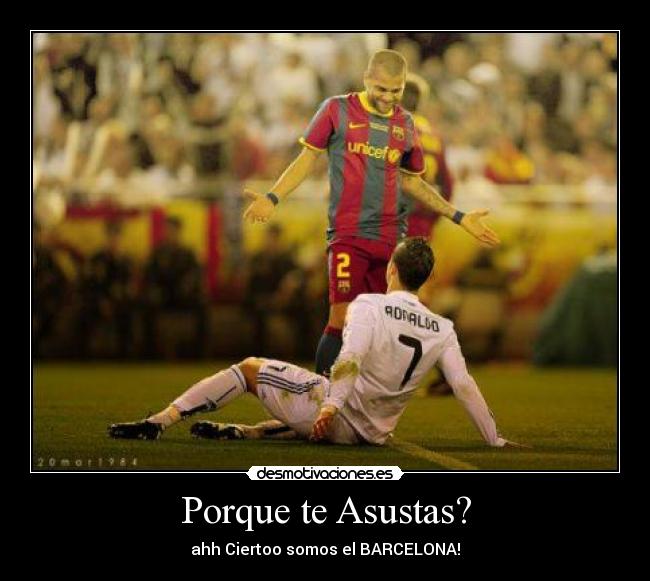 carteles futbol barca real madrid espana clasico desmotivaciones