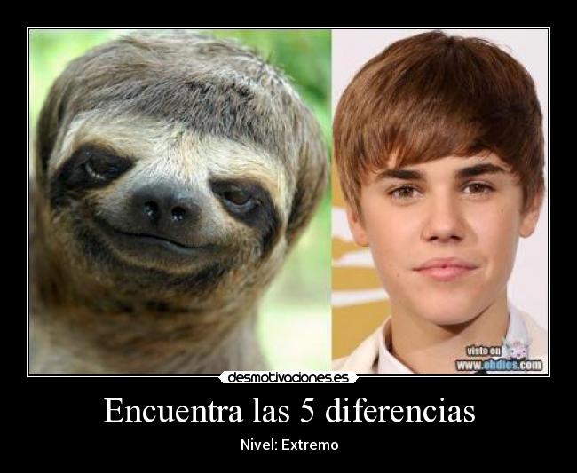 Encuentra las 5 diferencias -