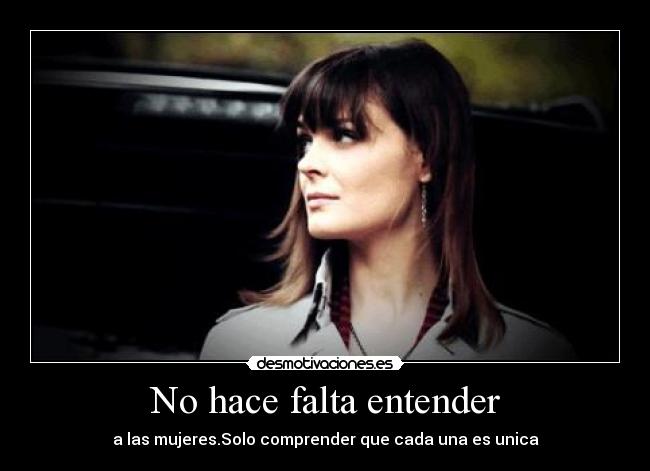 No hace falta entender - 