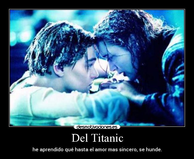 Del Titanic -