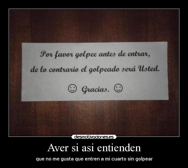 Aver si asi entienden -