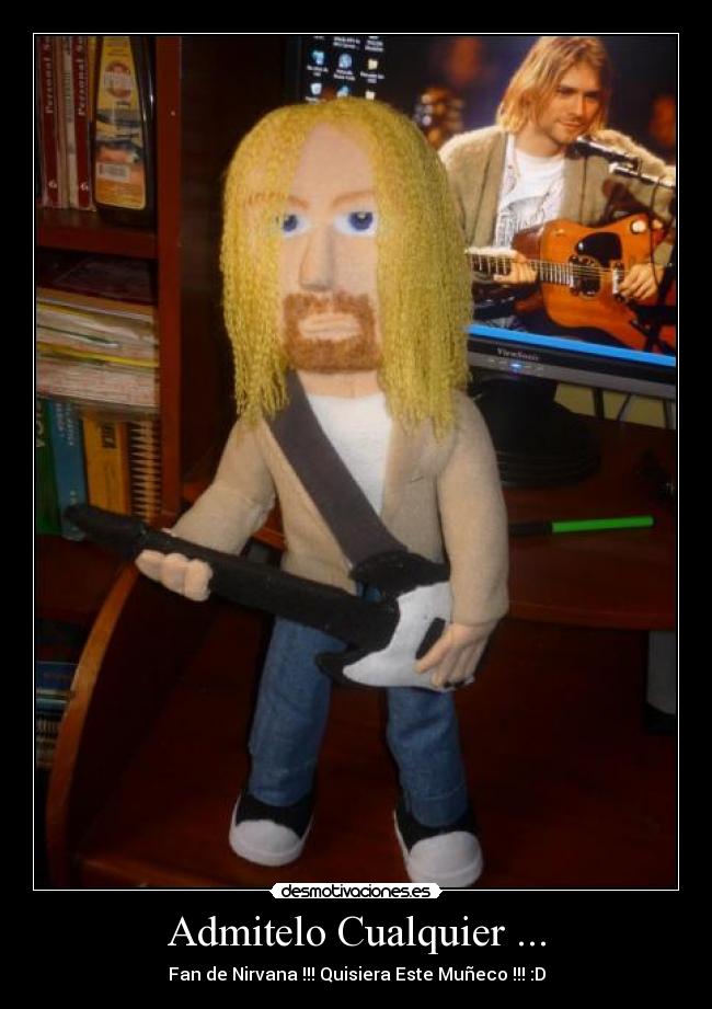 carteles nirvana kurt cobain desmotivaciones