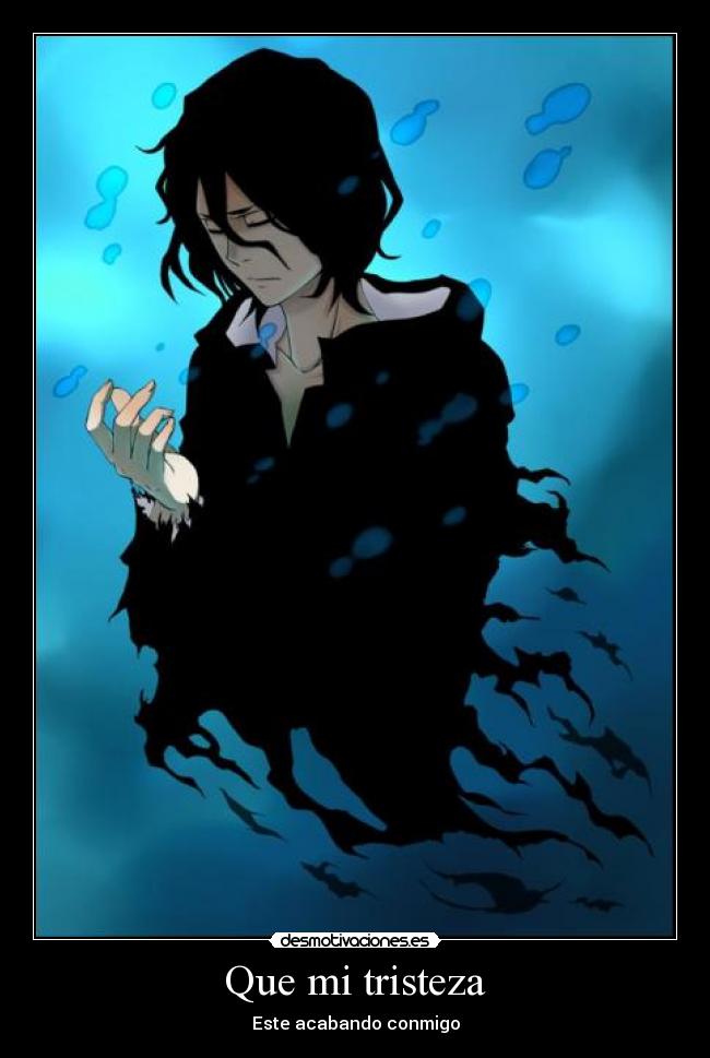 Que mi tristeza -