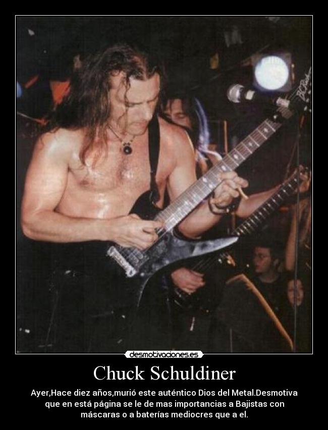 Chuck Schuldiner -