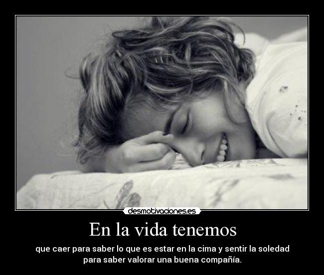 En la vida tenemos - 