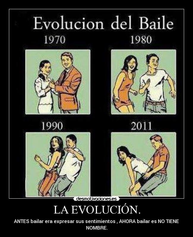 LA EVOLUCIÓN. - 