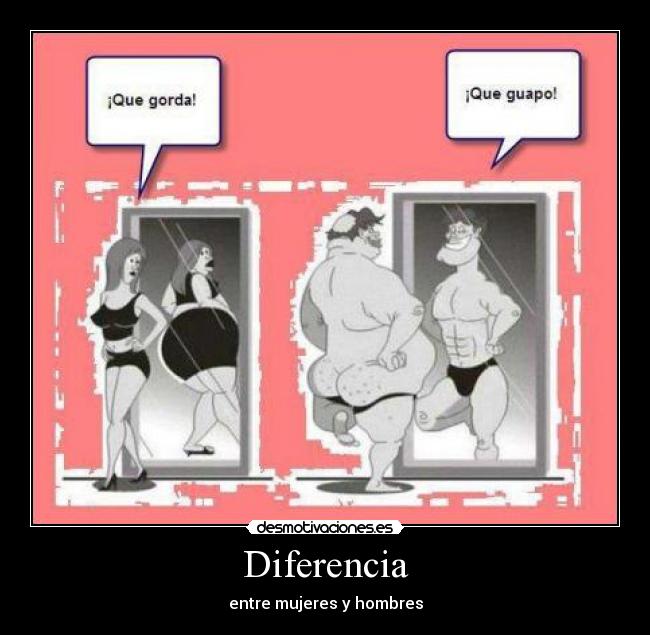 Diferencia - entre mujeres y hombres