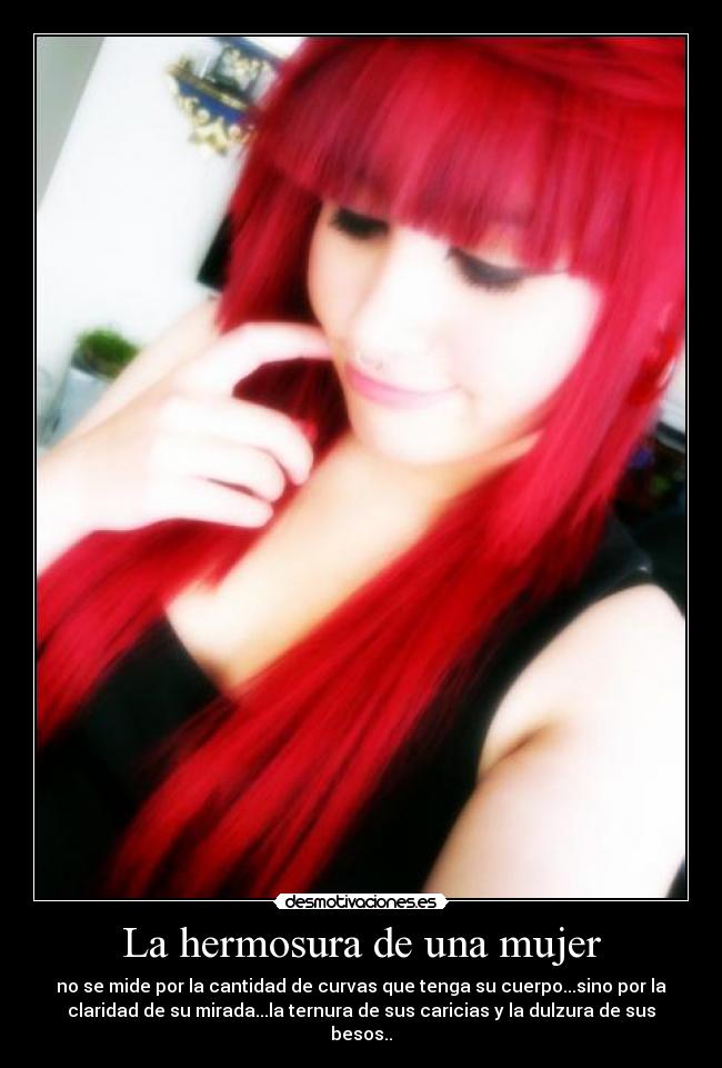 La hermosura de una mujer -