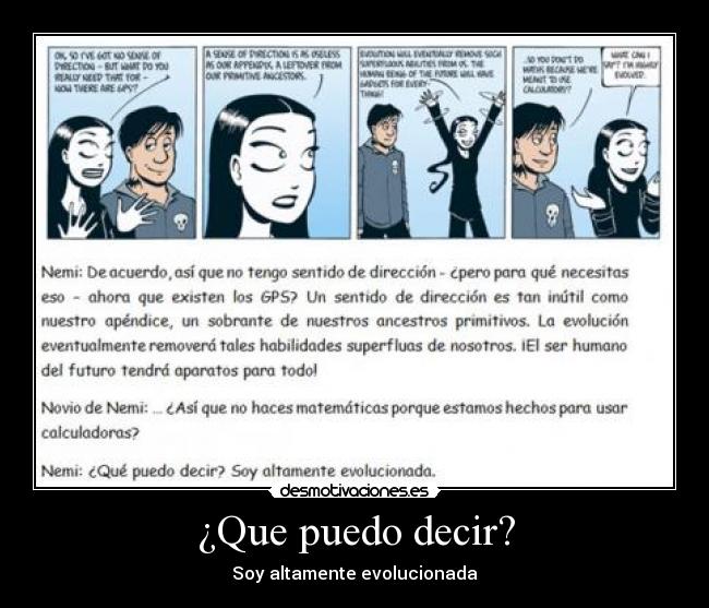 ¿Que puedo decir? -