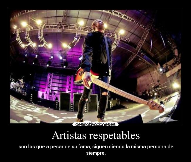 Artistas respetables - 