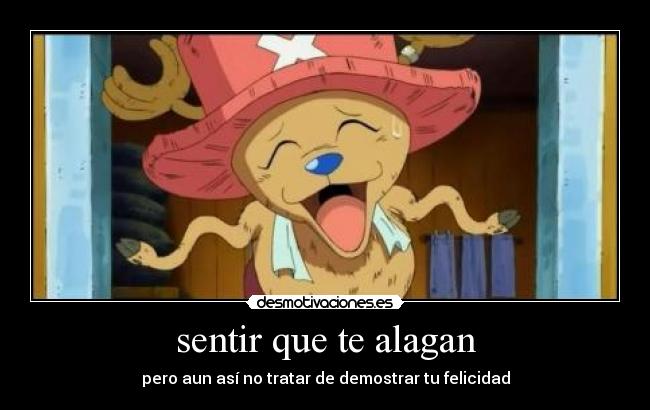 carteles anime shopper one piece alago felicidad desmotivaciones