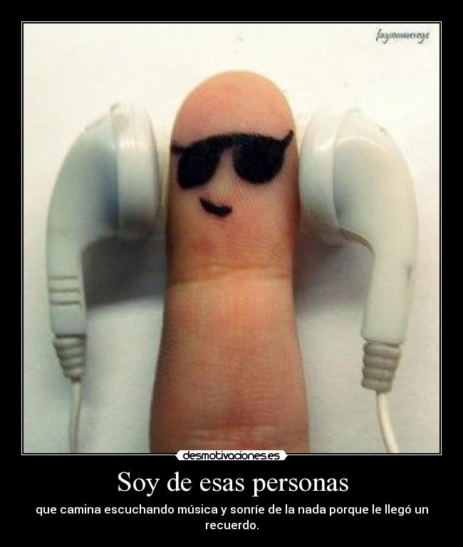 Soy de esas personas - 