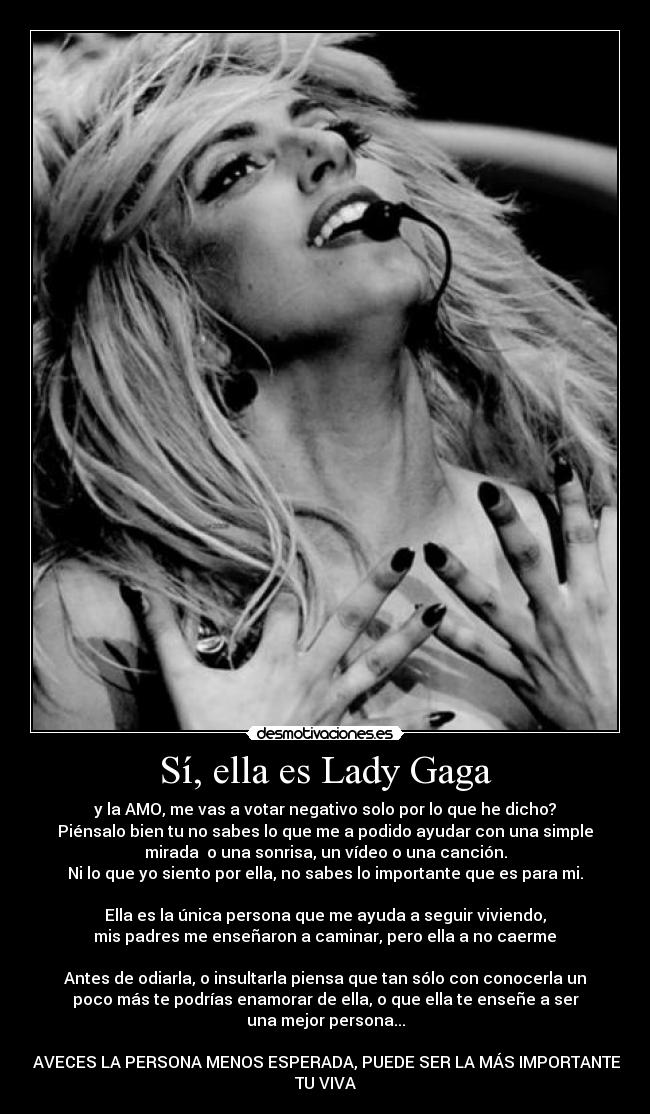 Sí, ella es Lady Gaga - 