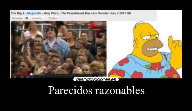 Parecidos razonables -