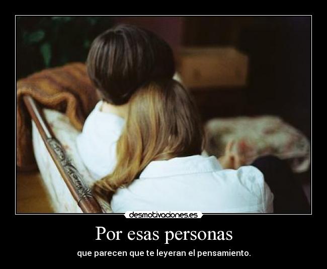 Por esas personas - 