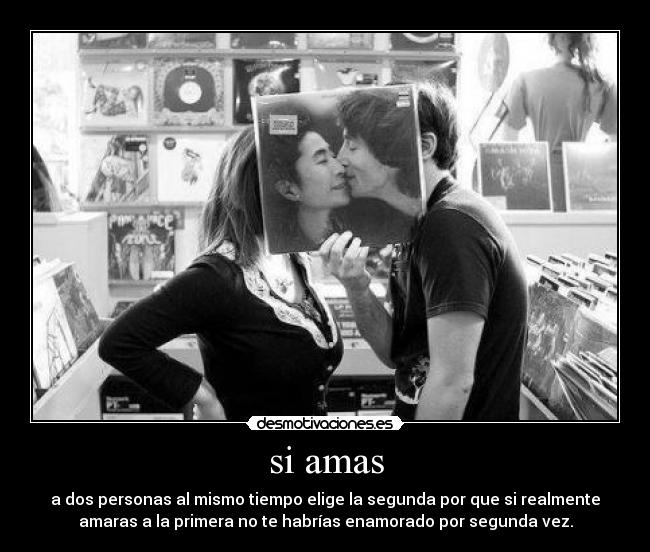 si amas -