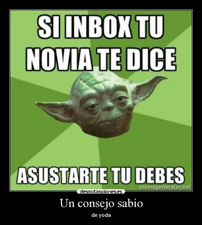 Un consejo sabio - 