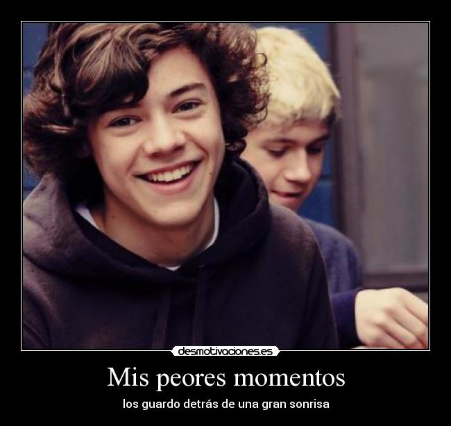 Mis peores momentos - los guardo detrás de una gran sonrisa