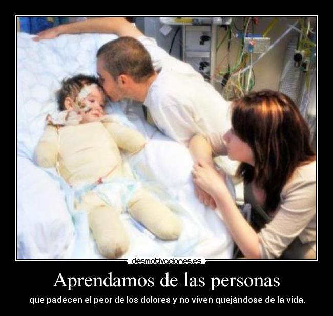 Aprendamos de las personas -